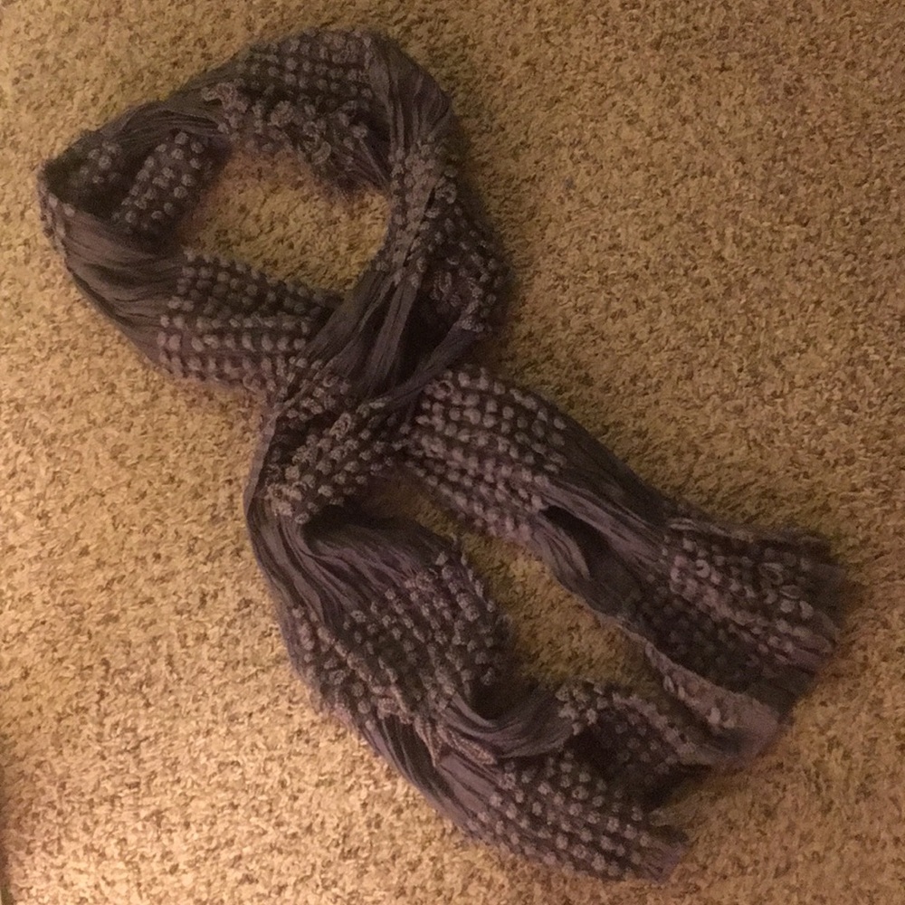 Gray cute trendy scarf